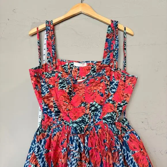 $590 Ulla Johnson REVOLVE Olympia Dress Women's 12 Flamingo
